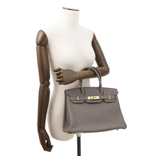 Load image into Gallery viewer, HERMES Birkin Etain Togo Leather Size 30
