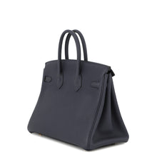 Load image into Gallery viewer, HERMES Birkin Blue Nuit Togo Leather Size 25
