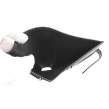 将图像加载到图库查看器中，HERMES Bean compact Black Veau Madame
