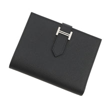 将图像加载到图库查看器中，HERMES Bean compact Black Epsom

