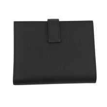 将图像加载到图库查看器中，HERMES Bean compact Black Epsom
