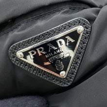 Load image into Gallery viewer, PRADA Triangle Logo Down Jacket Size 42 Black291794 100% Recycled Polyester
