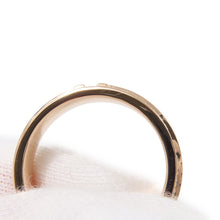 Load image into Gallery viewer, TIFFANY&amp;Co. T Narrow Pave Diamond Ring Size Approximately No. 1060151485 18K Pink Gold
