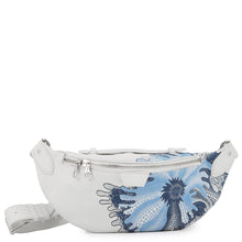 Load image into Gallery viewer, LOUIS VUITTON LVxYK Maxi Bumbag Yayoi Kusama White/BlueM21680 Monogram Taurillon Leather
