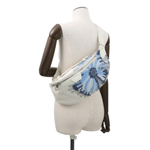 Load image into Gallery viewer, LOUIS VUITTON LVxYK Maxi Bumbag Yayoi Kusama White/BlueM21680 Monogram Taurillon Leather
