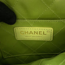 将图像加载到图库查看器中，CHANEL CC Logo Matelasse Chain Shoulder Bag Light GreenAS2201 Lambskin
