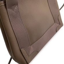 将图像加载到图库查看器中，BALENCIAGA Navy Kabas Greige390346 Leather Canvas Size XS
