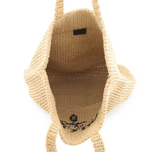 将图像加载到图库查看器中，PRADA Crochet Tote Bag Natural1BG392 Viscose
