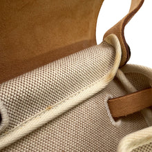 Load image into Gallery viewer, HERMES Herbag Ecru/Natural Toile H Leather Size MM
