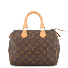 将图像加载到图库查看器中，LOUIS VUITTON Speedy BrownM41528 Monogram Size 25
