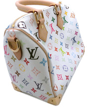 将图像加载到图库查看器中，LOUIS VUITTON LV × TM Speedy Bandouliere WhiteM13085 Monogram・Multicolor Size 25
