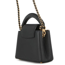 将图像加载到图库查看器中，LOUIS VUITTON Capucines NoirM10166 Taurillon Leather Size NANO
