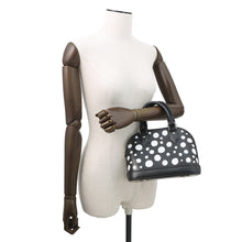 将图像加载到图库查看器中，LOUIS VUITTON LVxYK Alma BB Yayoi Kusama Collaboration NoirM21699 Epi Leather Infinity Dot Size BB
