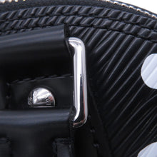 将图像加载到图库查看器中，LOUIS VUITTON LVxYK Alma BB Yayoi Kusama Collaboration NoirM21699 Epi Leather Infinity Dot Size BB
