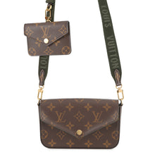 Load image into Gallery viewer, LOUIS VUITTON Multiie Pochette GreenM80091 Monogram
