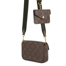Load image into Gallery viewer, LOUIS VUITTON Multiie Pochette GreenM80091 Monogram
