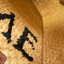 将图像加载到图库查看器中，LOEWE Standard A5 tote Beige/BrownA563S30X05 Raffia Leather
