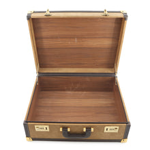 将图像加载到图库查看器中，LOEWE Anagram trunk Beige/Brown Suede leather
