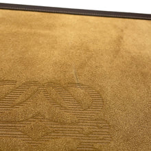 将图像加载到图库查看器中，LOEWE Anagram trunk Beige/Brown Suede leather
