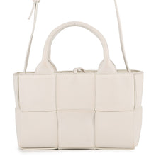 Load image into Gallery viewer, Bottega Veneta Maxi INTRECCIATO Candy Alco Tote White729029 Leather
