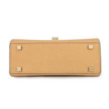 Load image into Gallery viewer, Valextra Valextra Iside 2-Way Handbag BeigeV5E23 Leather Size micro
