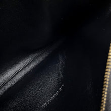 将图像加载到图库查看器中，SAINT LAURENT PARIS YSL Logo Calypso Small Pouch Black765025 Leather
