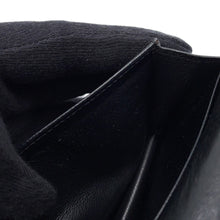 将图像加载到图库查看器中，SAINT LAURENT PARIS YSL Logo Bifold Wallet Black504899 Leather
