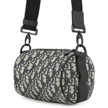 Load image into Gallery viewer, Dior Oblique Roller Shoulder Bag Rabbit Kids Black/BeigeM9916SNHO_M884 Canvas Leather Size Mini

