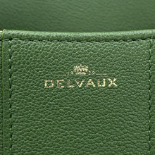 Load image into Gallery viewer, Delvaux Brillon 2WAY Handbag Green Leather Size Mini
