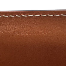 将图像加载到图库查看器中，CELINE Vertical hippopotamus Navy/Brown192082 Canvas Leather Size Small
