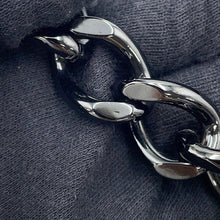 Load image into Gallery viewer, CELINE Mono Chrome ChainShoulder Bag Black112333 Leather
