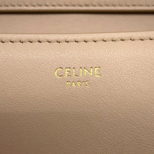 将图像加载到图库查看器中，CELINE Taboo Shoulder Bag Beige196583 Leather Size Medium
