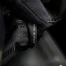 将图像加载到图库查看器中，PRADA Leopard Backpack Re-Nylon Black/Brown1BZ811 Nylon
