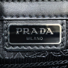将图像加载到图库查看器中，PRADA Saffiano Leather 2WAY Handbag Blue2VH069 Leather
