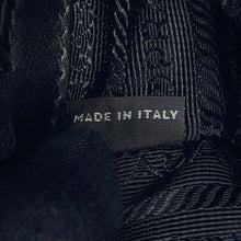 将图像加载到图库查看器中，PRADA Saffiano Leather 2WAY Handbag Blue2VH069 Leather
