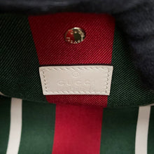 Load image into Gallery viewer, GUCCI GG Emblem 2-Way Bucket Bag Beige&amp;White815118 PVC Leather Size Small
