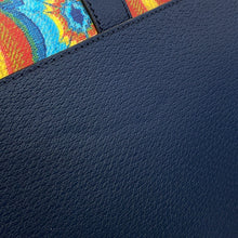 将图像加载到图库查看器中，GUCCI GG Kaleidoscope Travel Bag 100th Anniversary Model Yellow/Navy647815 PVC Leather
