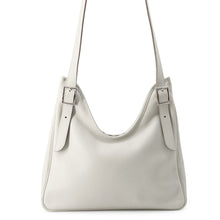 将图像加载到图库查看器中，HERMES Masai Cut Pearl Grey Swift Leather Size 32
