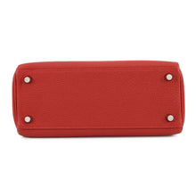 Load image into Gallery viewer, HERMES Kelly Retourne Rouge Garance Togo Leather Size 25
