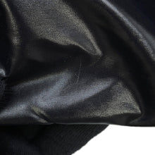 将图像加载到图库查看器中，CHANEL Embroidery One Diary Drawstring Shoulder Bag Navy/BlackA57519 Wool Leather
