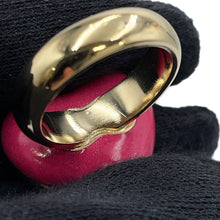 将图像加载到图库查看器中，CHANEL Heart motif ring PinkABA409 Gold Plated Rhinestone
