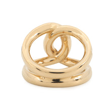将图像加载到图库查看器中，CHANEL CC logo Ring Size Approximately No. 12 Black/WhiteABD000 Gold Plated
