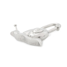 将图像加载到图库查看器中，HERMES Cadena snail Silver Metal
