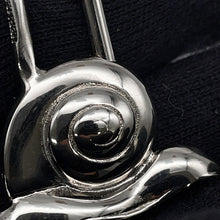 将图像加载到图库查看器中，HERMES Cadena snail Silver Metal
