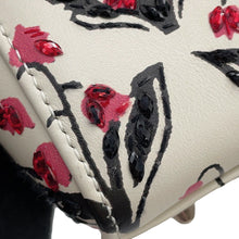 Load image into Gallery viewer, Dior Dior 2-way Bag for Women, Beaded White/Pink/Black Leather Rhinestone Size Small
