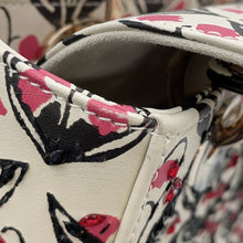 Load image into Gallery viewer, Dior Dior 2-way Bag for Women, Beaded White/Pink/Black Leather Rhinestone Size Small
