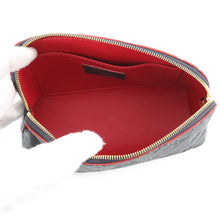 将图像加载到图库查看器中，LOUIS VUITTON Pochette Cosmetic Marine RougeM69413 Monogram Empreinte Leather Leather
