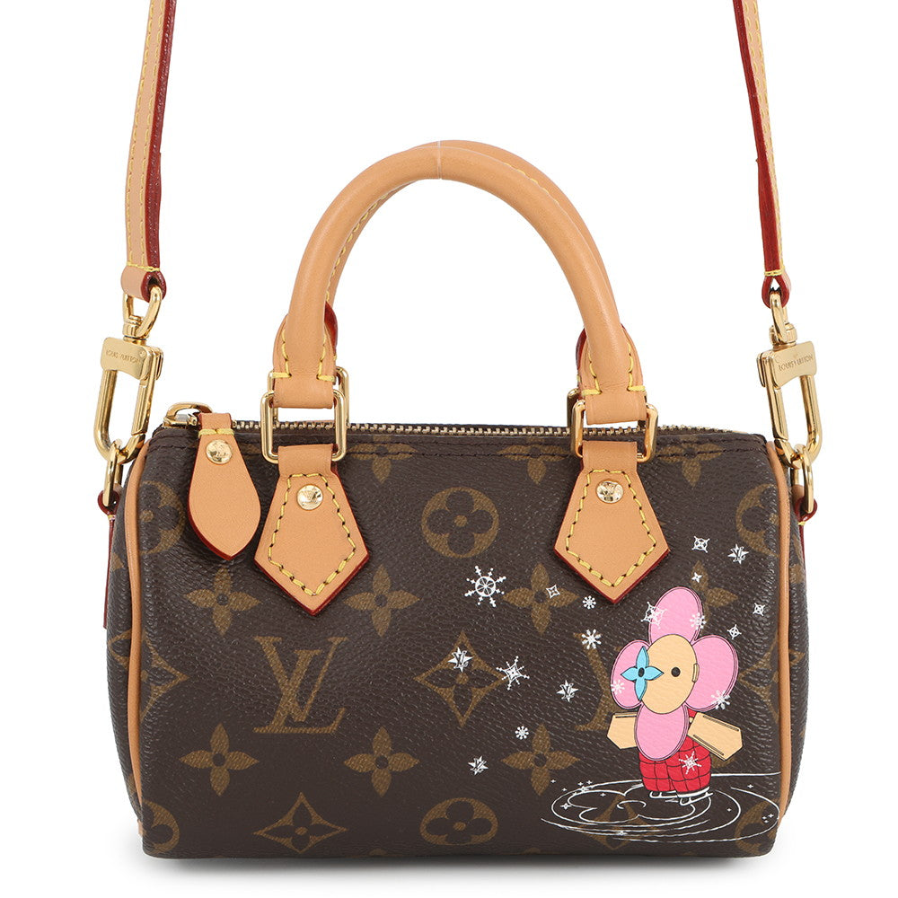 LOUIS VUITTON Nano Speedy RoseM82624 Monogram Vivienne