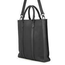 将图像加载到图库查看器中，LOUIS VUITTON Sac Plat NoirM21866 Monogram・Taurillon
