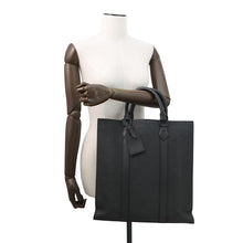 将图像加载到图库查看器中，LOUIS VUITTON Sac Plat NoirM21866 Monogram・Taurillon
